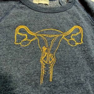 THE REPRODUCTIVE SYSTEM SWEATSHIRT Rachel Antonoff